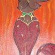 'Oshun', 40x110cm acrylverf op doek, 2007,verkocht